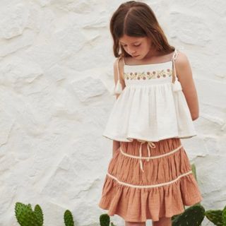 キャラメルベビー&チャイルド(Caramel baby&child )のliilu loro skirt 6y(スカート)