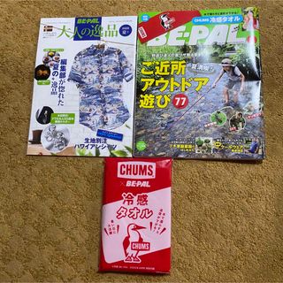 チャムス(CHUMS)のBE-PAL 8月号 冷感タオル CHUMS(趣味/スポーツ)