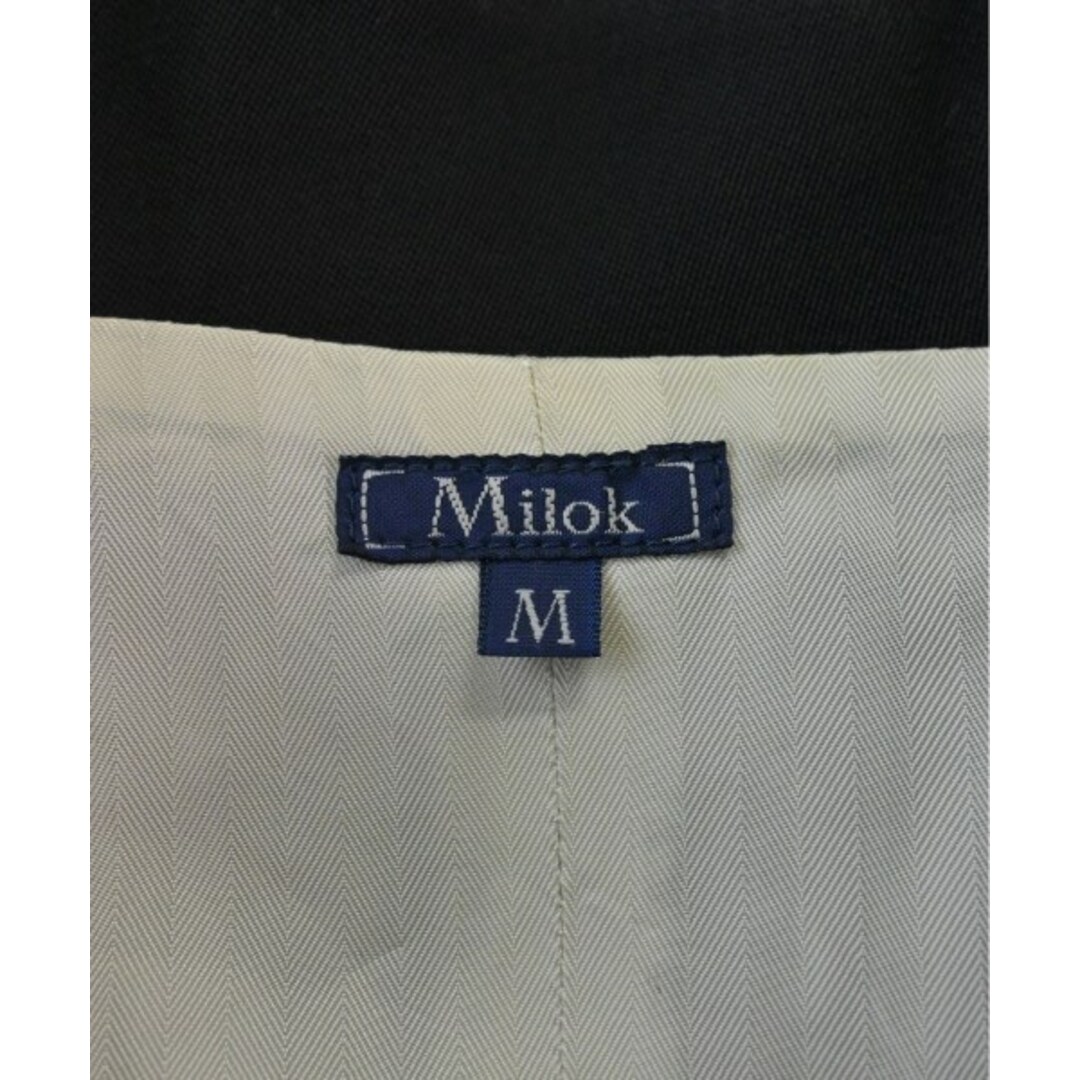 Milok(ミロック)のMilok ミロック カジュアルシャツ M 黒 【古着】【中古】 メンズのトップス(シャツ)の商品写真