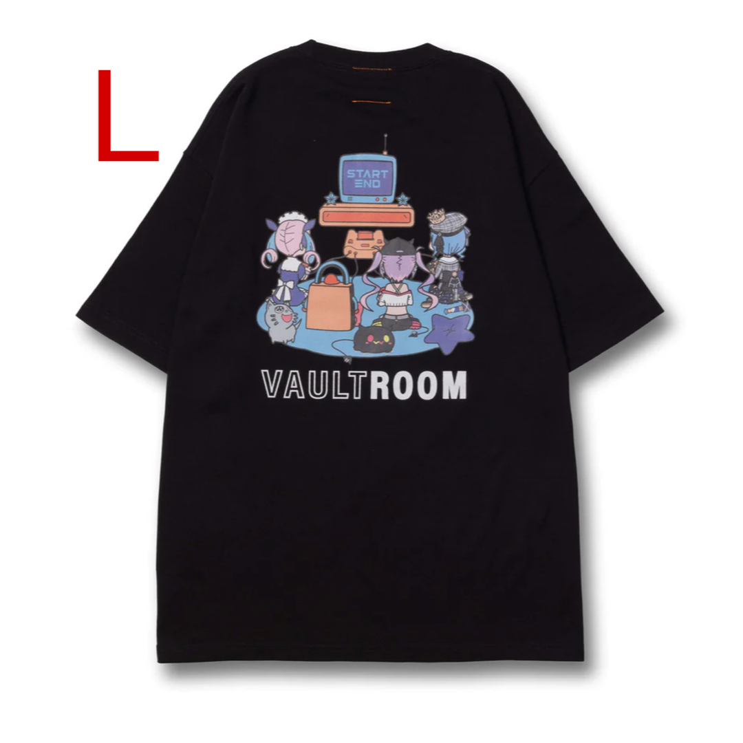 メンズ「L」STARTEND TEE / WHT vaultroom ホロライブ