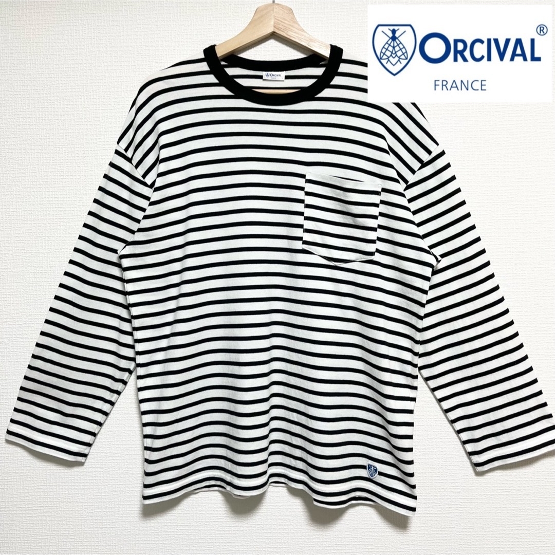 ☆SALE☆ 新品 ORCIVAL/オーシバル ロングスリーブTシャツ