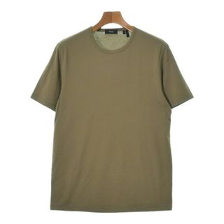 セオリー(theory)のTheory セオリー Tシャツ・カットソー S カーキ 【古着】【中古】(Tシャツ/カットソー(半袖/袖なし))