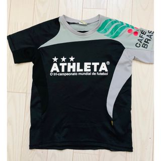 ATHLETA - アスレタプラシャツ　黒　ジュニア140