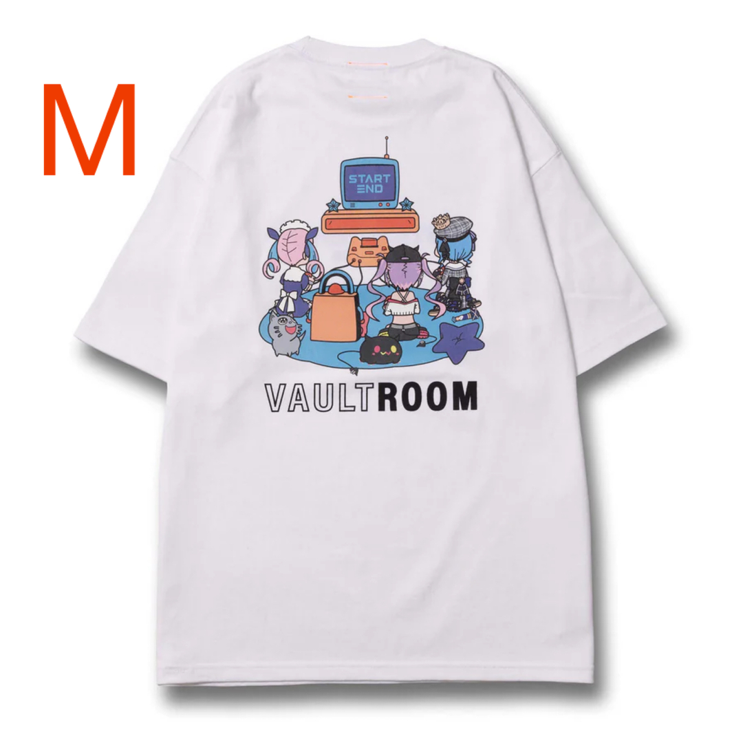 VAULTROOM STARTEND TEE / hololive White-