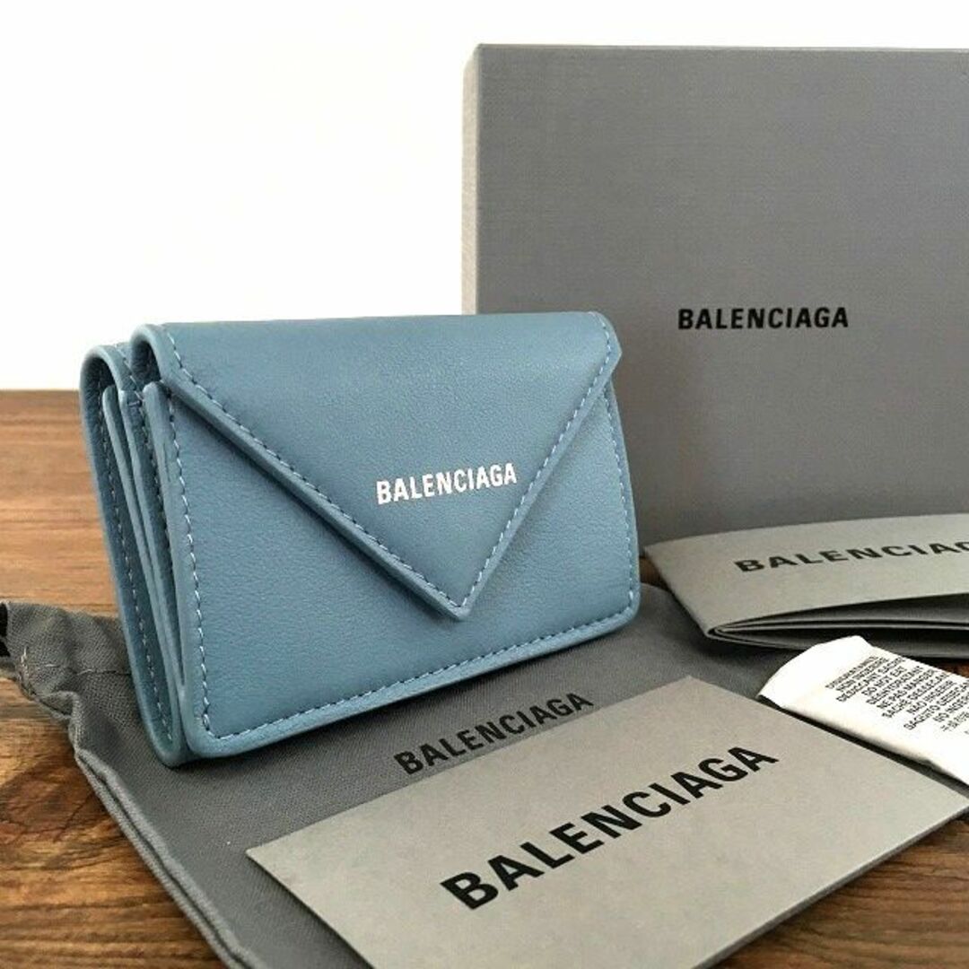 極美品 BALENCIAGA コンパクトウォレット 391446 109 - 財布