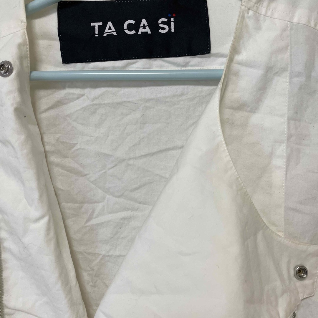 TACASi コットンライダースシャツジャケットジャケット/アウター