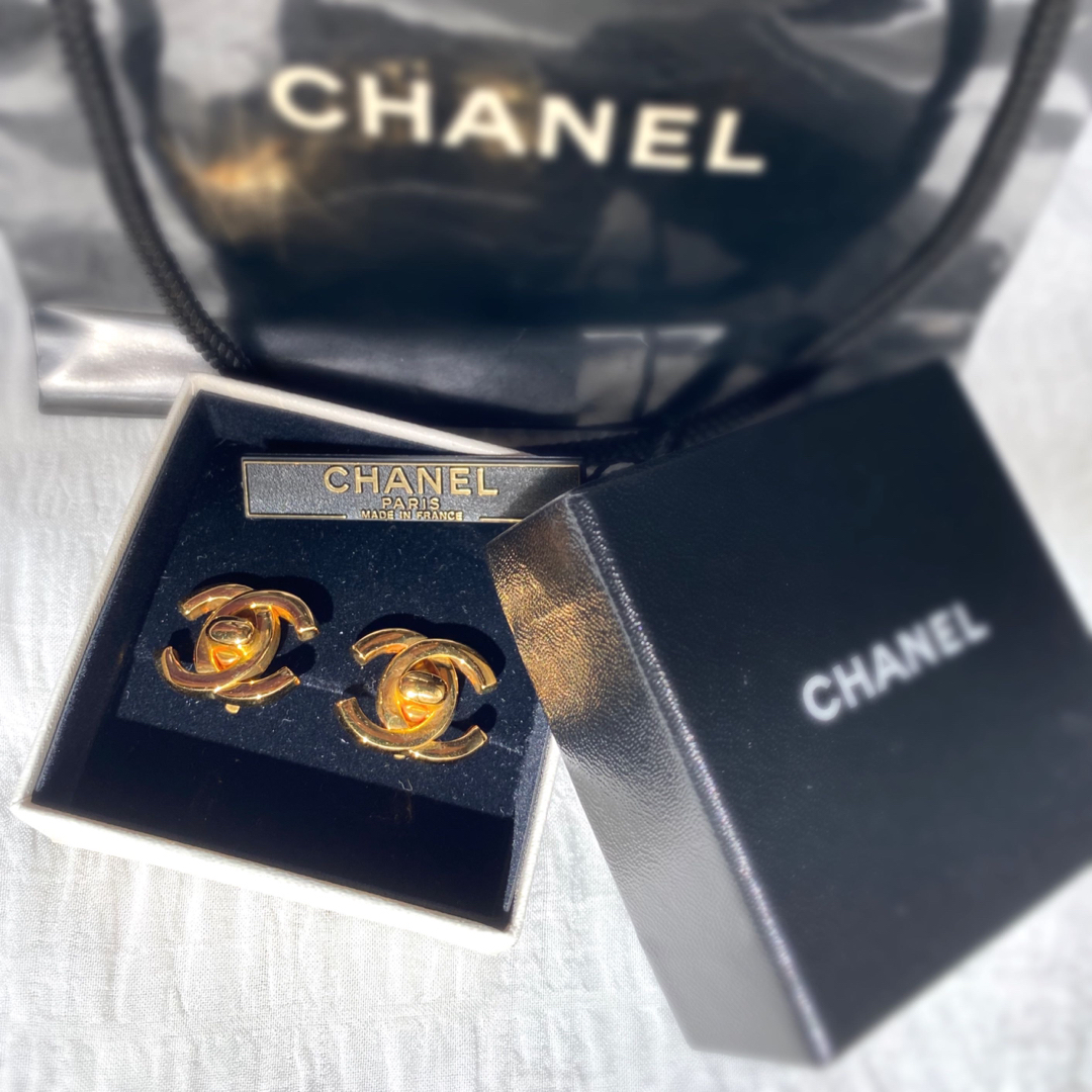 シャネルアクセサリーシャネル☆シャネルイヤリング☆イヤリング☆ビンテージ☆CHANEL