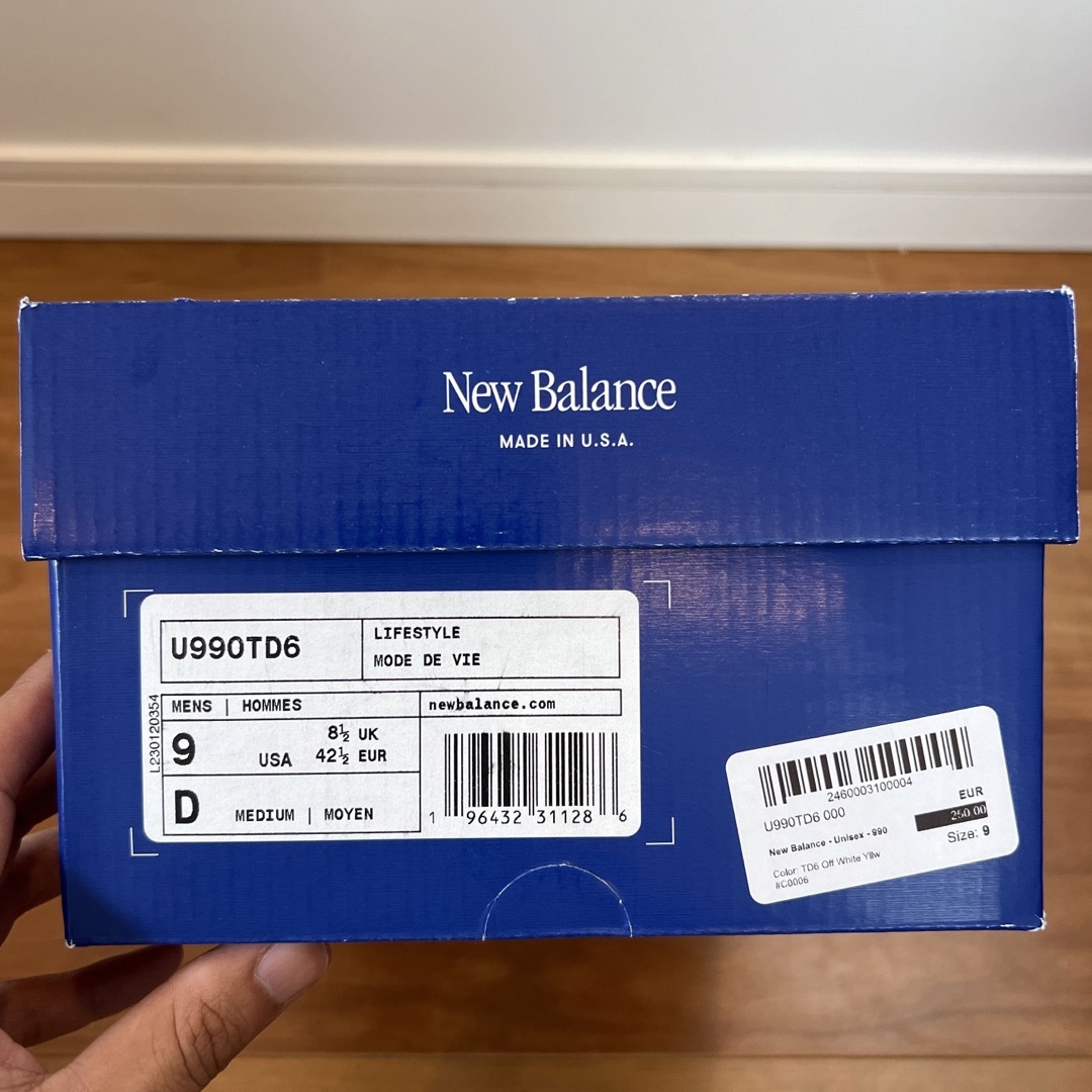 New Balance - 【新品】27.0 NEW BALANCE USA 990v6 マゼンタ 大谷翔平