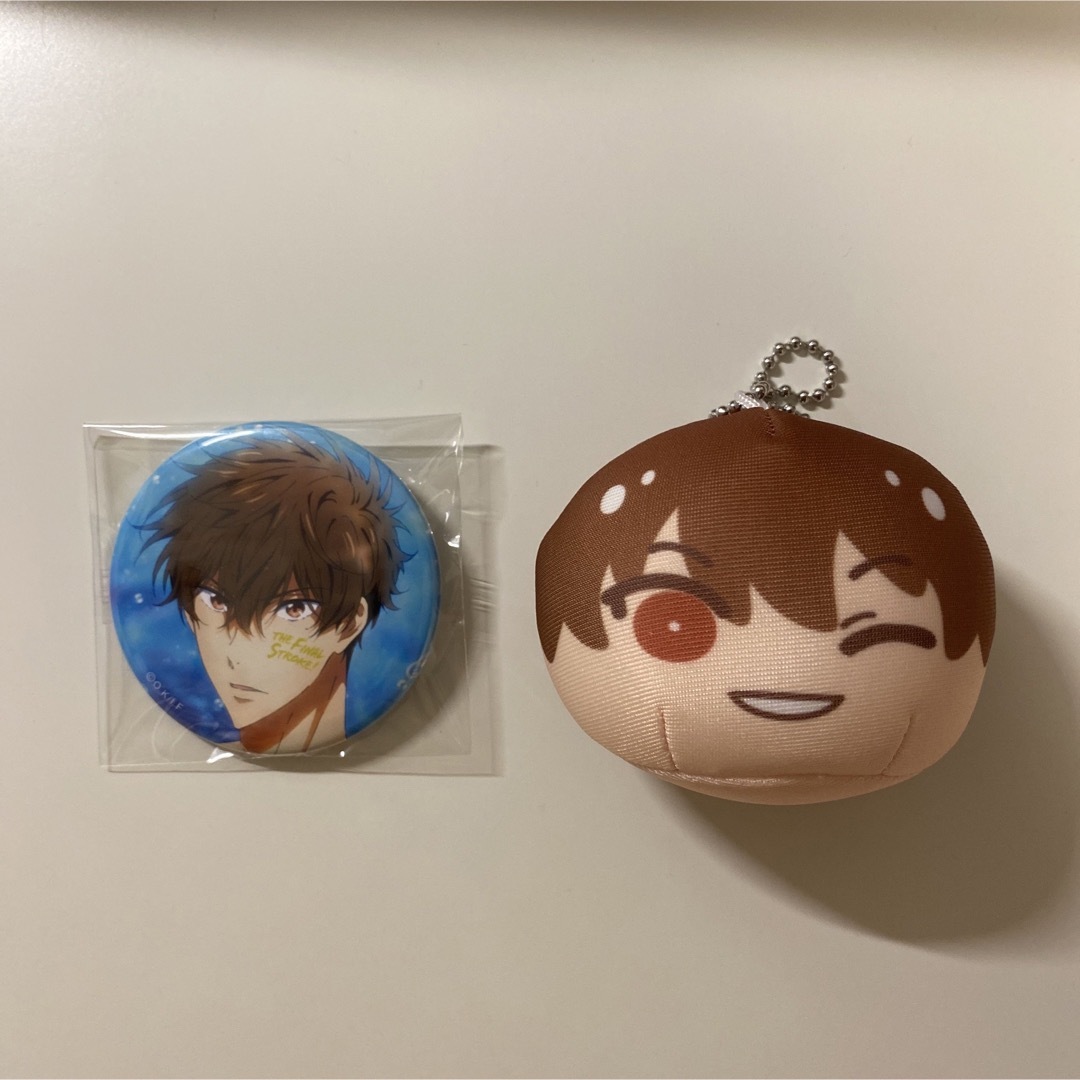 Free!桐嶋夏也 おまんじゅう&缶バッジセットの通販 by HAL｜ラクマ