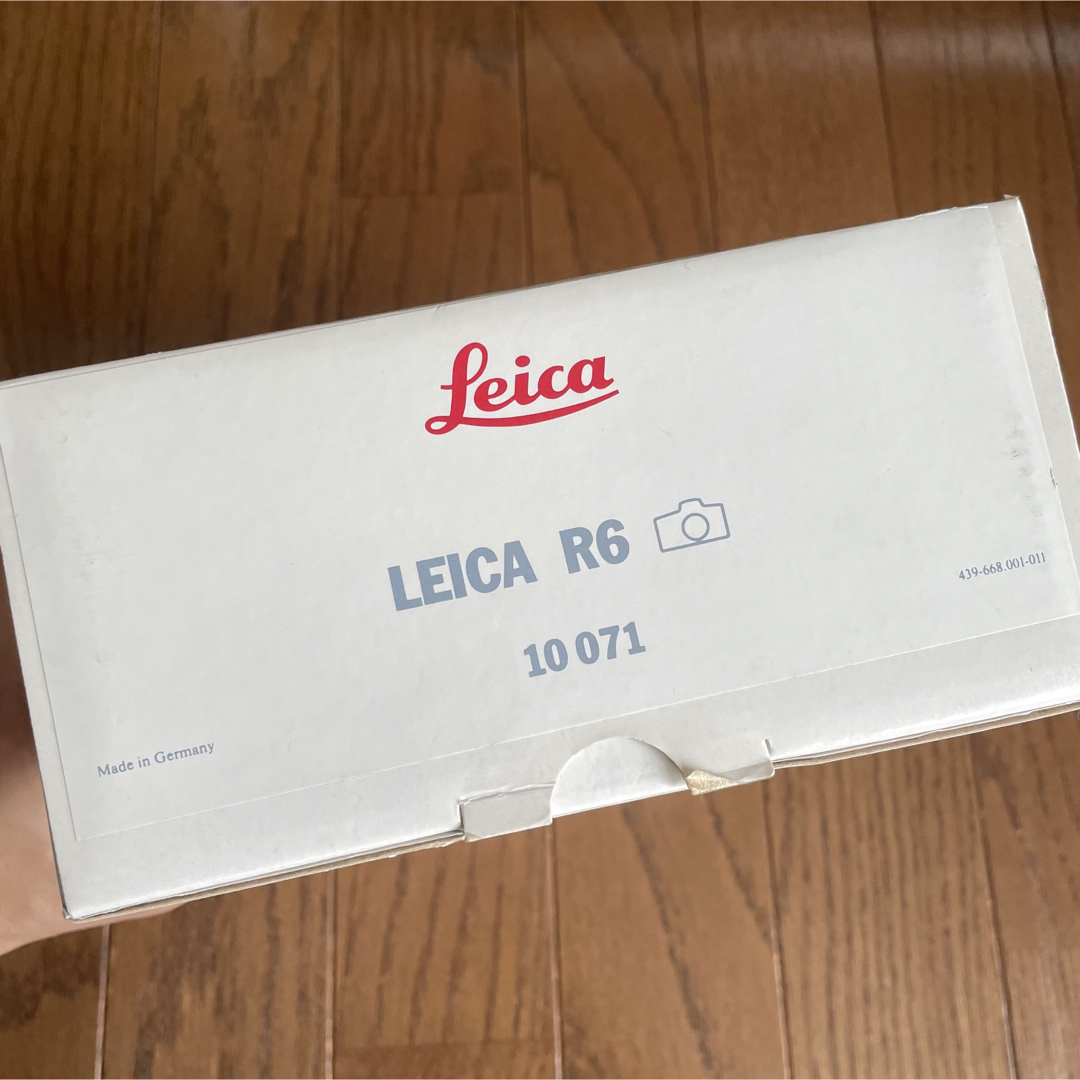 【 Leica 】 ライカ　R6 空ケース　空箱　フィルター　空箱 スマホ/家電/カメラのカメラ(ケース/バッグ)の商品写真