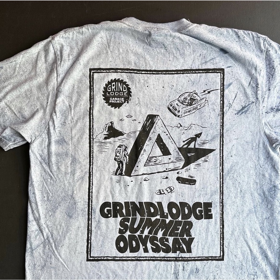 【新品未着用】GRINDLODGE SUMMER ODYSSAY L BLUE