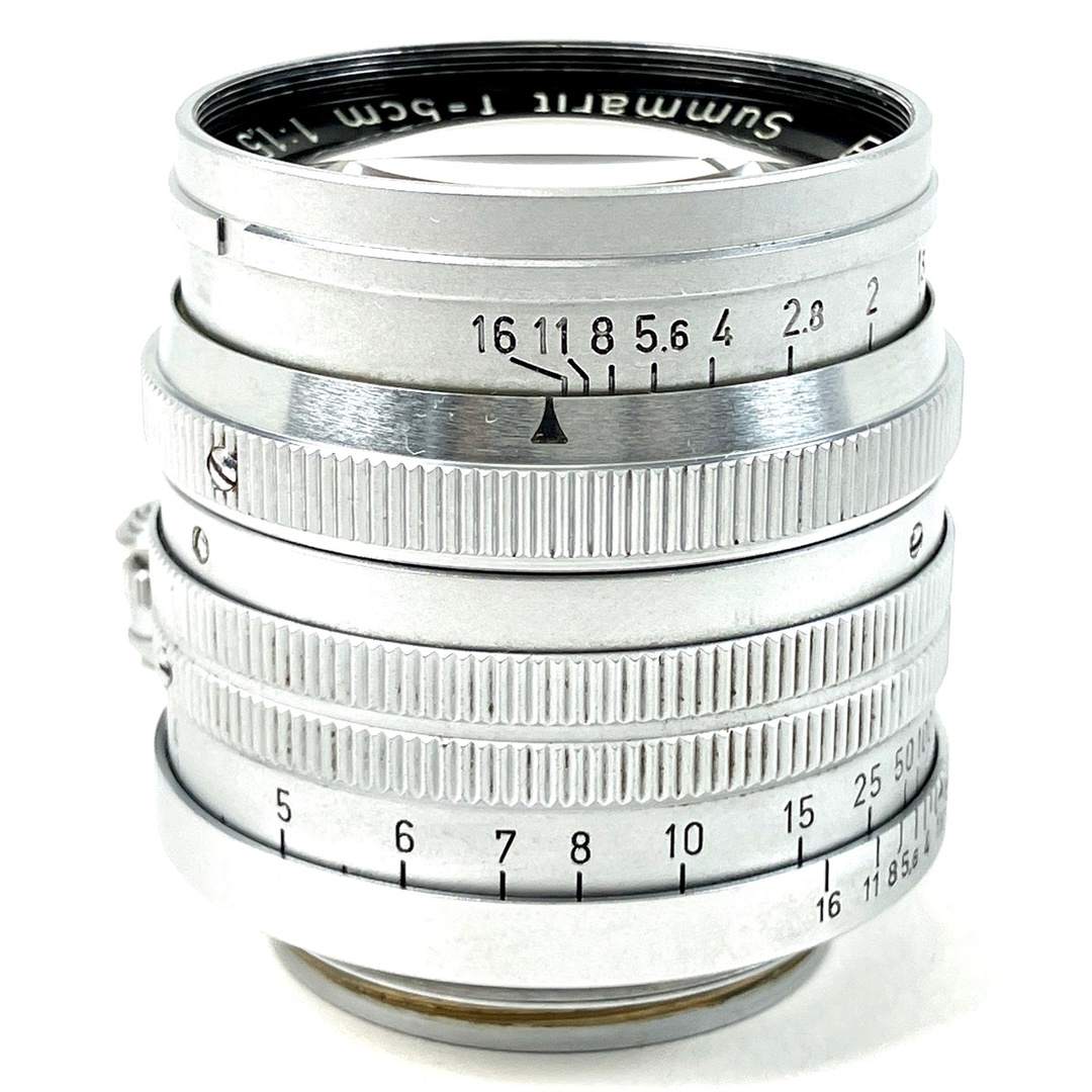 ライカ Summarit 5cm F1.5 ズマリット Lマウント L39 50mm | www