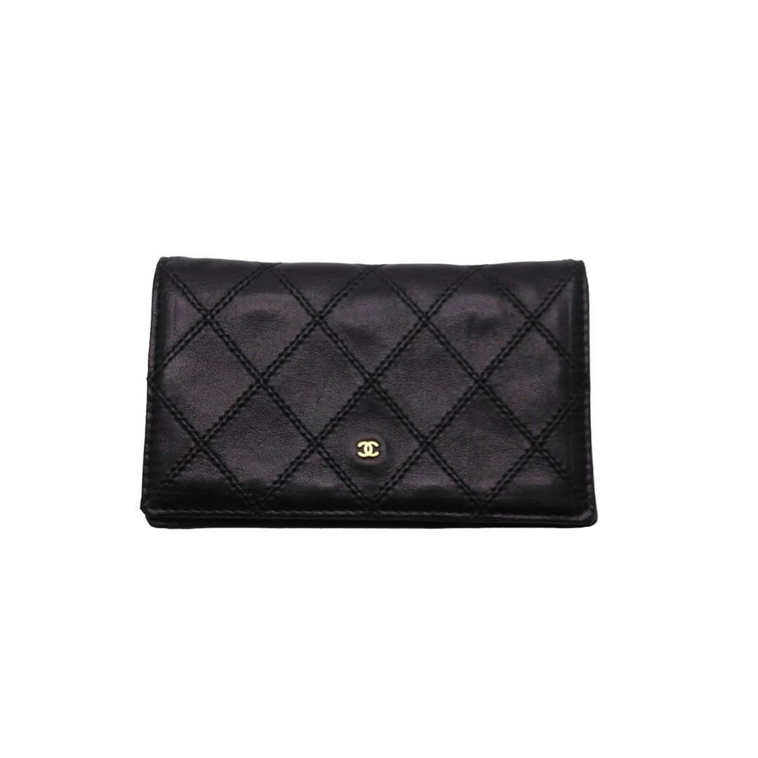 シャネル CHANEL ブラック レザー ミニ ココマーの通販 by