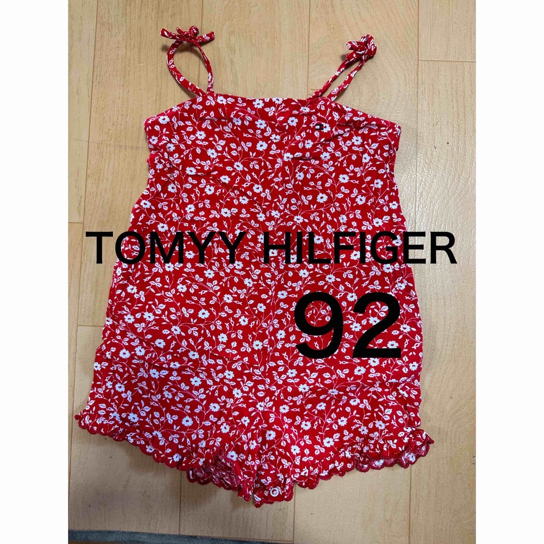 TOMMY HILFIGER(トミーヒルフィガー)のTOMMY HILFIGER 花柄ワンピ　92 キッズ/ベビー/マタニティのキッズ服女の子用(90cm~)(ワンピース)の商品写真