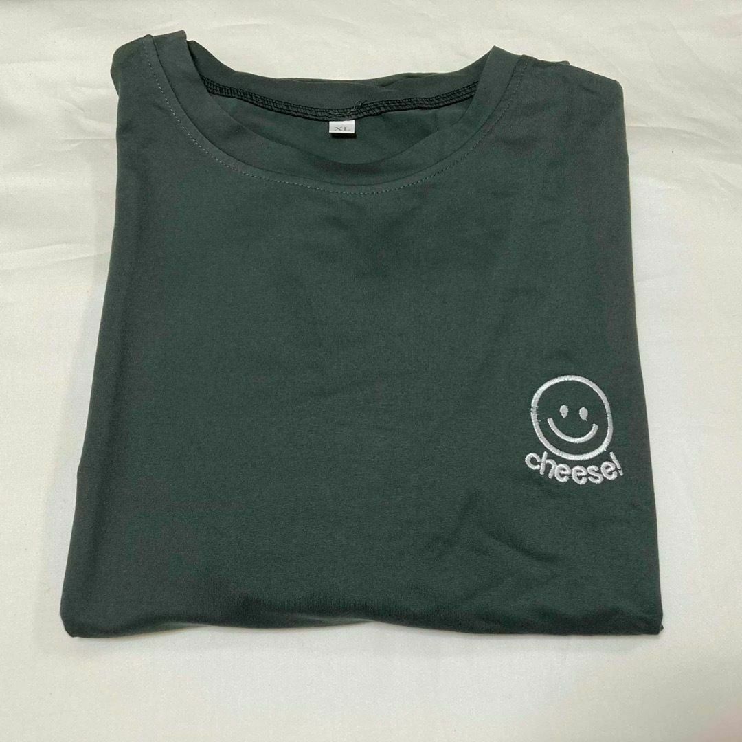 可愛い♬ビックシルエットTシャツ ブラック Lサイズ レディースのトップス(Tシャツ(半袖/袖なし))の商品写真