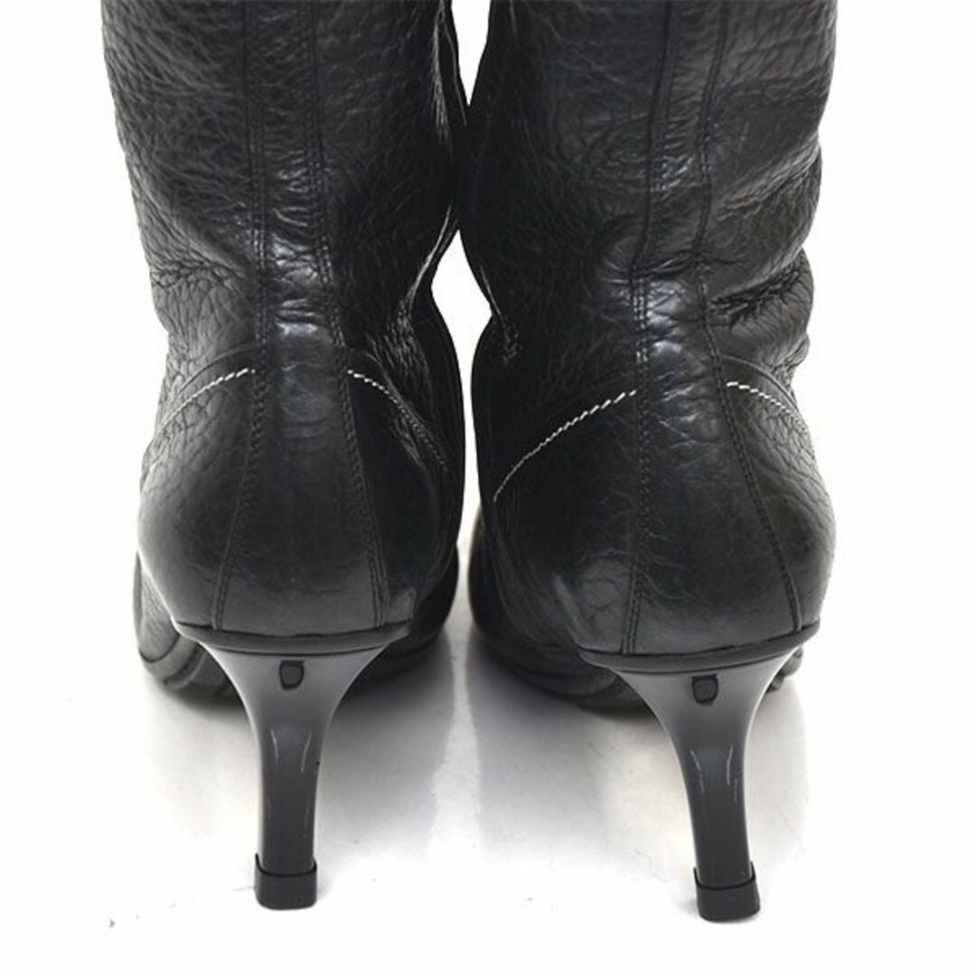 LOUIS VUITTON(ルイヴィトン)のルイヴィトン ロゴリボン ステッチ ロングブーツ 35.5(約22.5cm) レディースの靴/シューズ(ブーツ)の商品写真