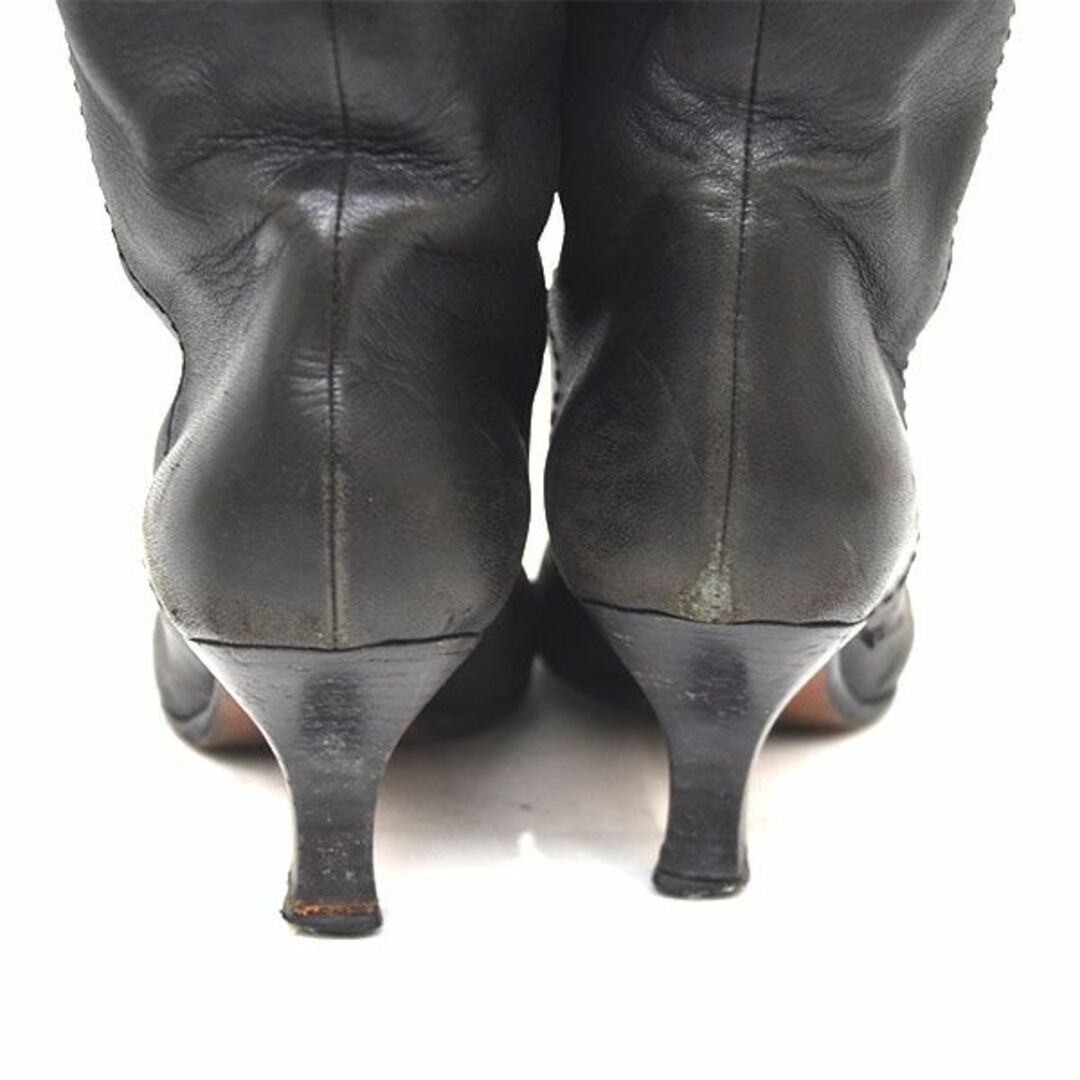 LOUIS VUITTON(ルイヴィトン)のルイヴィトン ロゴパイピング ロングブーツ 36(約23cm) レディースの靴/シューズ(ブーツ)の商品写真