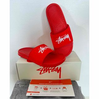 NIKE x Stussy BENASSI ベナッシ 28cm Sail