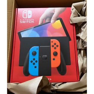 ニンテンドースイッチ(Nintendo Switch)の【新品未開封】Nintendo Switch（有機ELモデル）本体(家庭用ゲーム機本体)