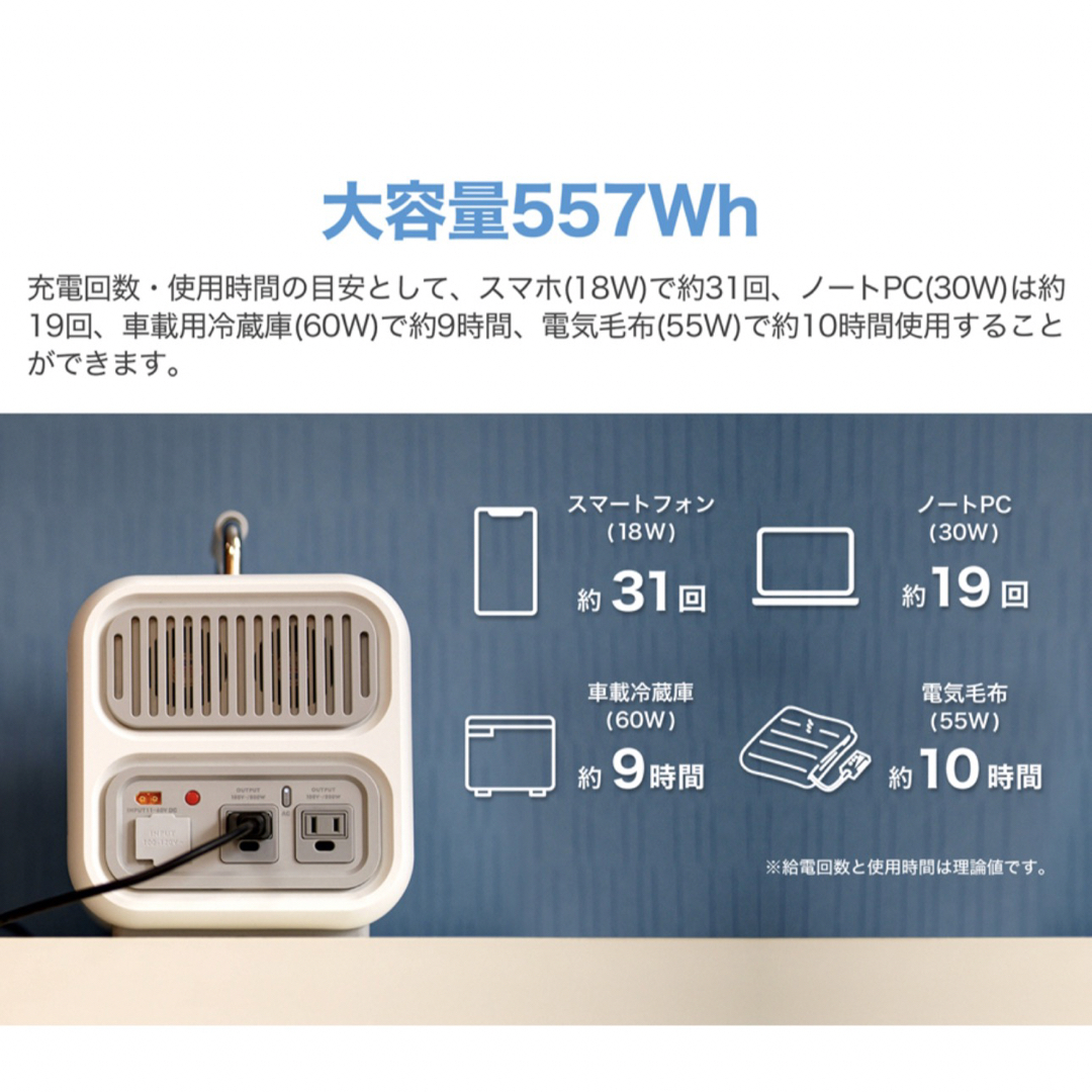 新品未開封品 SABUMA ポータブル電源 S600