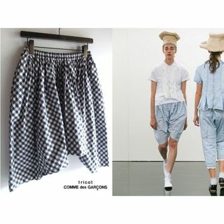 トリココムデギャルソン(tricot COMME des GARCONS)のトリココムデギャルソン 2015SS ギンガムチェック ショートサルエルパンツ(その他)