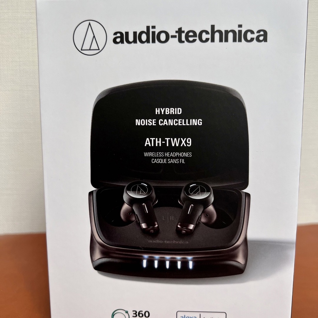 新品未使用）audio−technica ワイヤレスイヤホンATH-TWX9