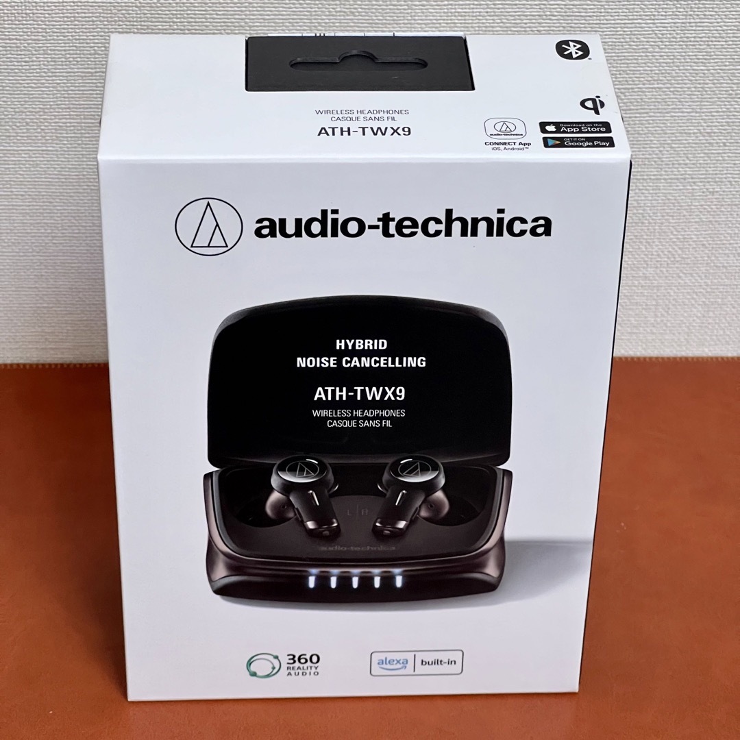 新品未使用）audio−technica ワイヤレスイヤホンATH-TWX9