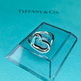 ティファニー(Tiffany & Co.)の【美品 正規】ティファニー エルサペレッティ オープンハートリング 指輪 10号(リング(指輪))