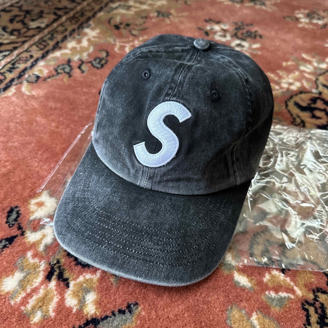 cap【新品】Supreme S Logo cap シュプリーム  キャップ 黒