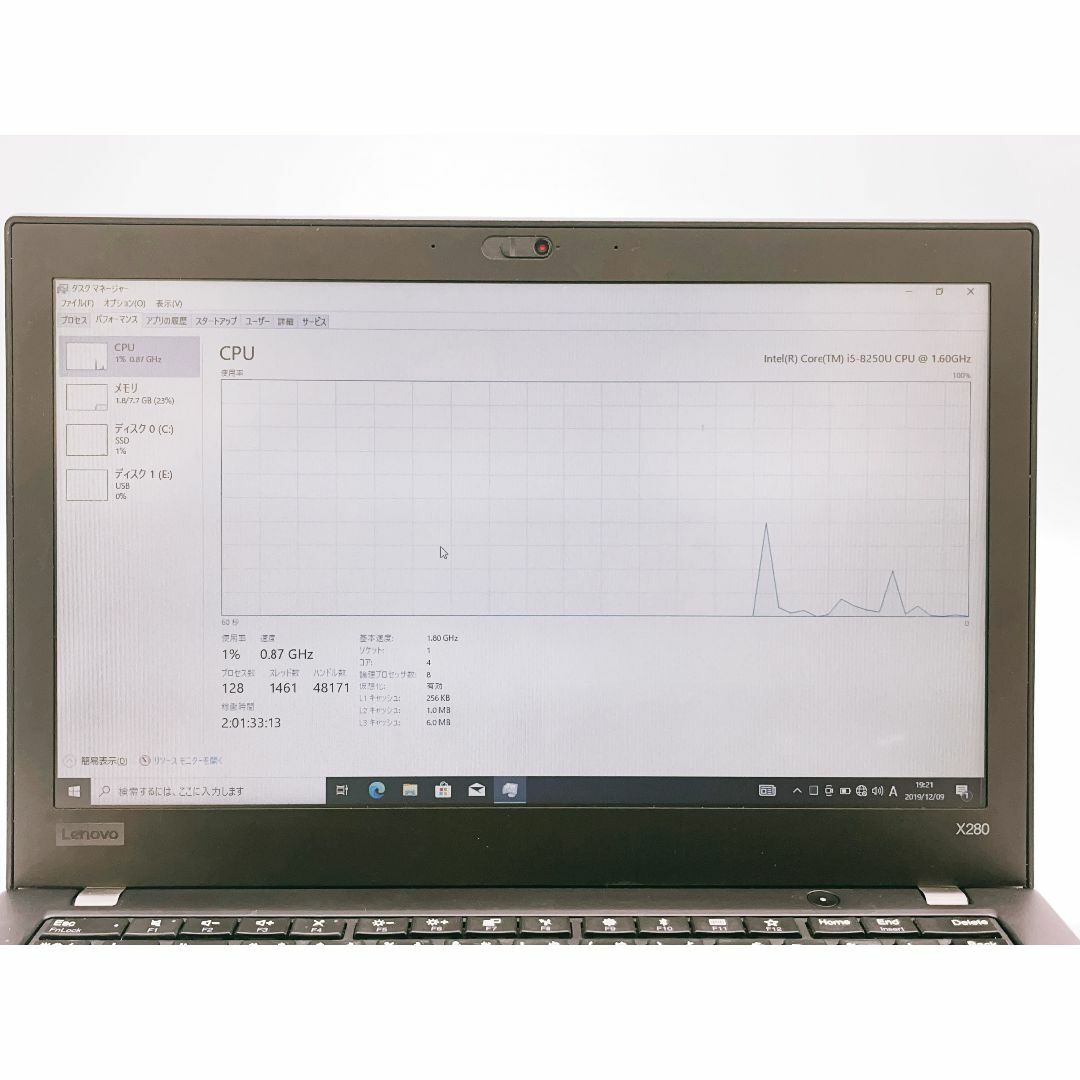 ノートpc パソコン Lenovo ThinkPad X280 i5 8世代