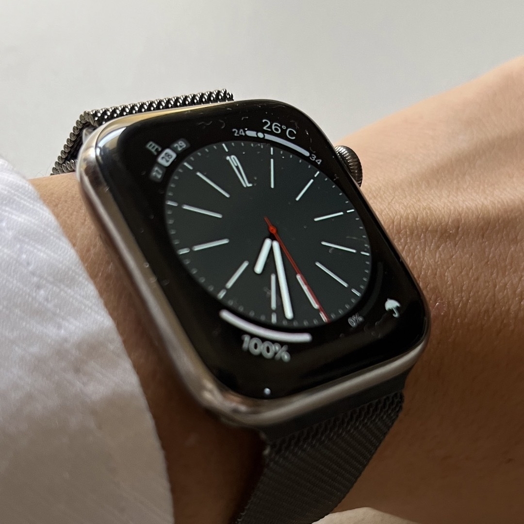 Apple Watch series5 チタニウム　エディション　美品