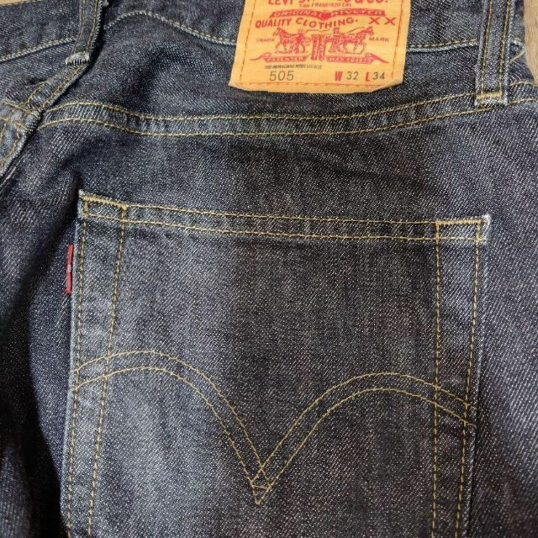 Levi's - Levis 505 ブラックデニム ジーンズ 古着 リーバイス 日本製 ...