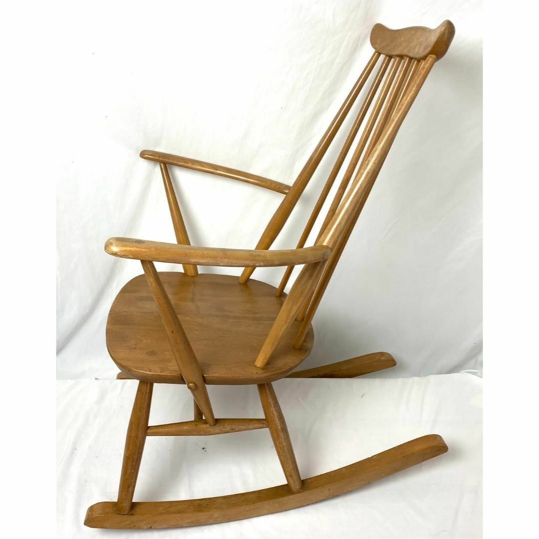 貴重 1960年 英国 Ercol アーコール ゴールドスミス ロッキングチェア 3