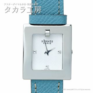 エルメス HERMES BE1.210 ベルトウォッチ クォーツ レディース _753574少しの擦り傷ベゼル