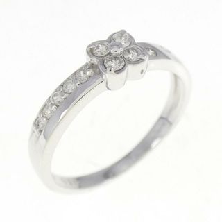 K18WG ダイヤモンド リング 0.16CT(リング(指輪))