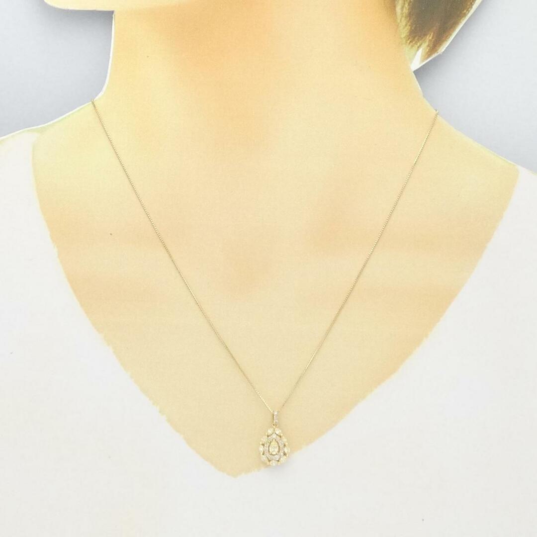 【新品】K18YG ダイヤモンド ネックレス 0.70CT