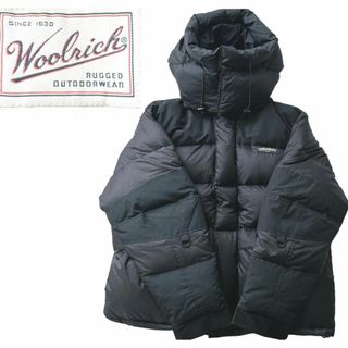 WOOLRICH  フーデッド チェック柄 ダウンコート　アメリカンサイズS