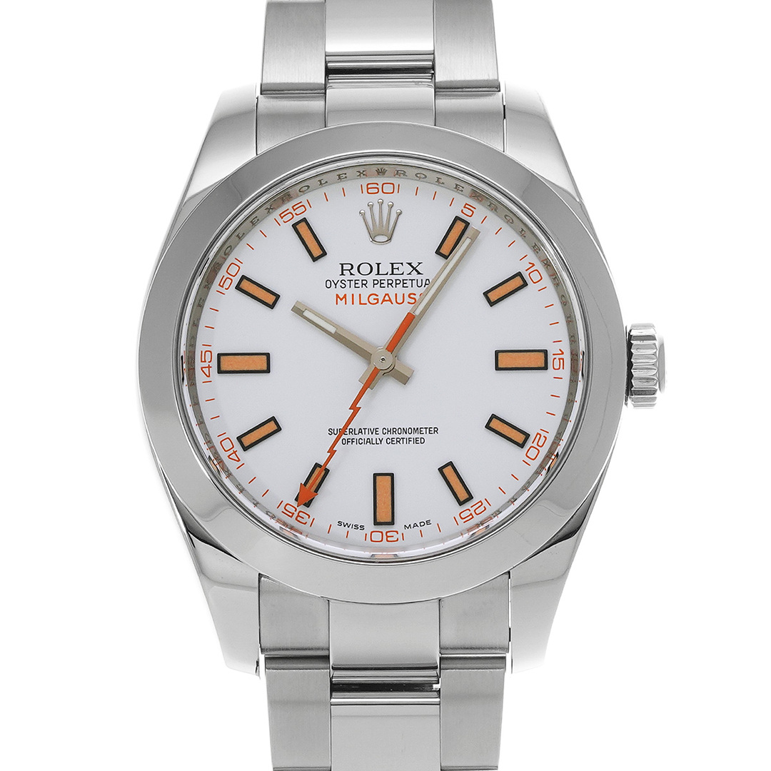 ロレックス ROLEX 116400 V番(2009年頃製造) ホワイト メンズ 腕時計