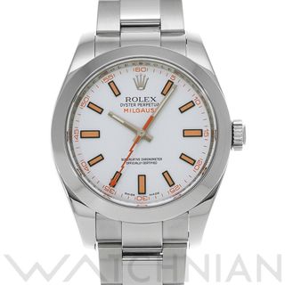 ロレックス(ROLEX)の中古 ロレックス ROLEX 116400 V番(2009年頃製造) ホワイト メンズ 腕時計(腕時計(アナログ))