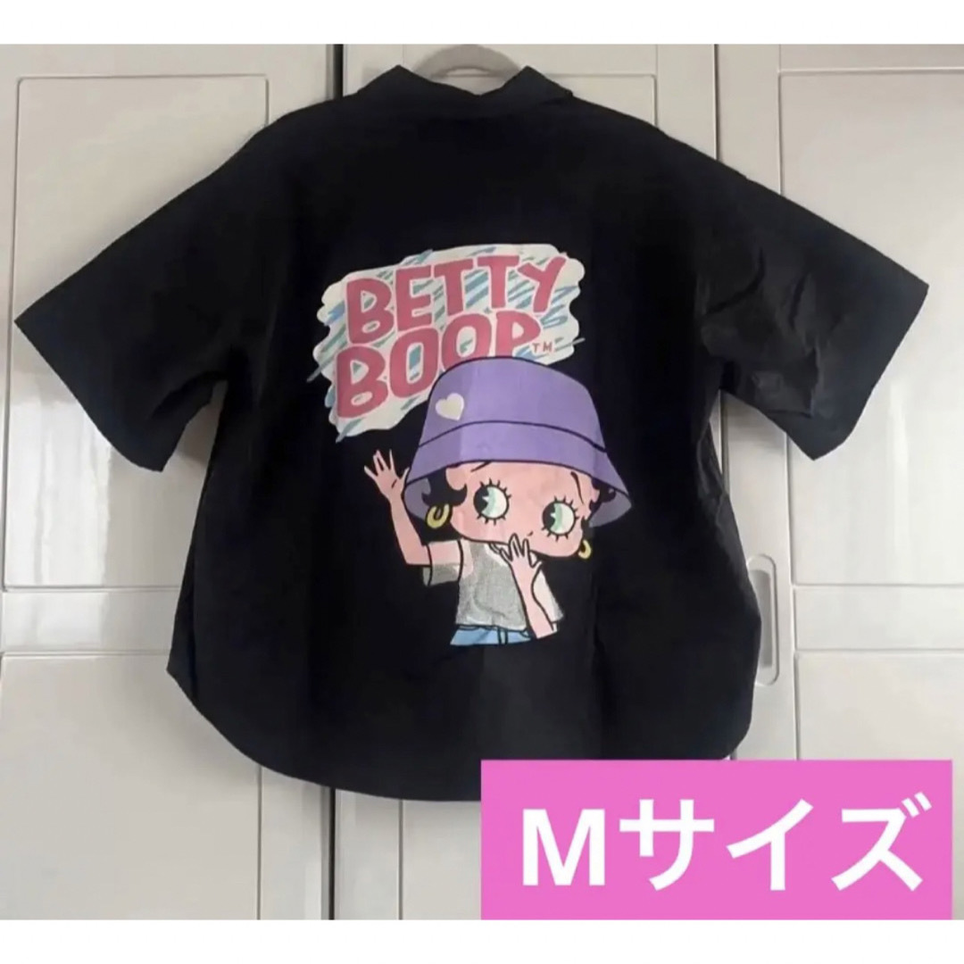 Betty Boop ベティちゃん シャツ ブラウス レディースのトップス(Tシャツ(半袖/袖なし))の商品写真