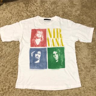 レイジブルー(RAGEBLUE)のNIRVANA バンドT RAGEBLUE カートコバーン　デイヴグロール(Tシャツ/カットソー(半袖/袖なし))