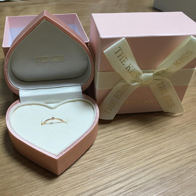 アクセサリー☆専用☆THE KISS ピンクゴールドダイヤモンドリング