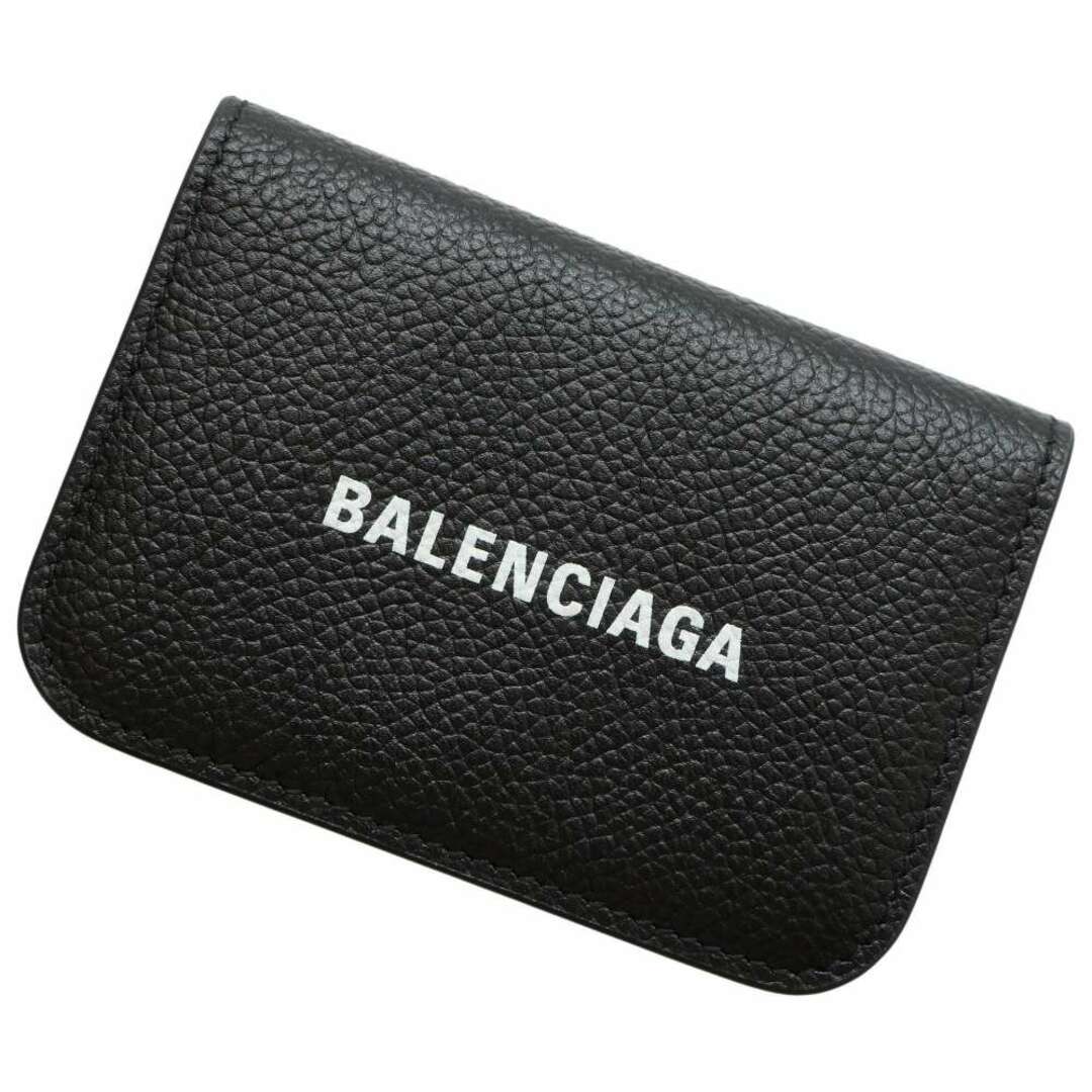 Balenciaga - バレンシアガ 財布 キャッシュ ミニ ウォレット 593813 三つ折り財布 コンパクトウォレット 黒の通販 by