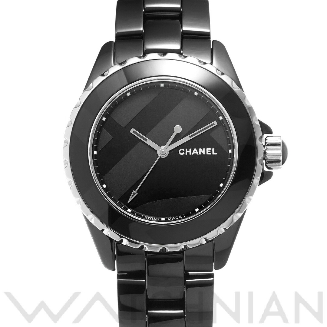 シャネル CHANEL H5581 ブラック メンズ 腕時計