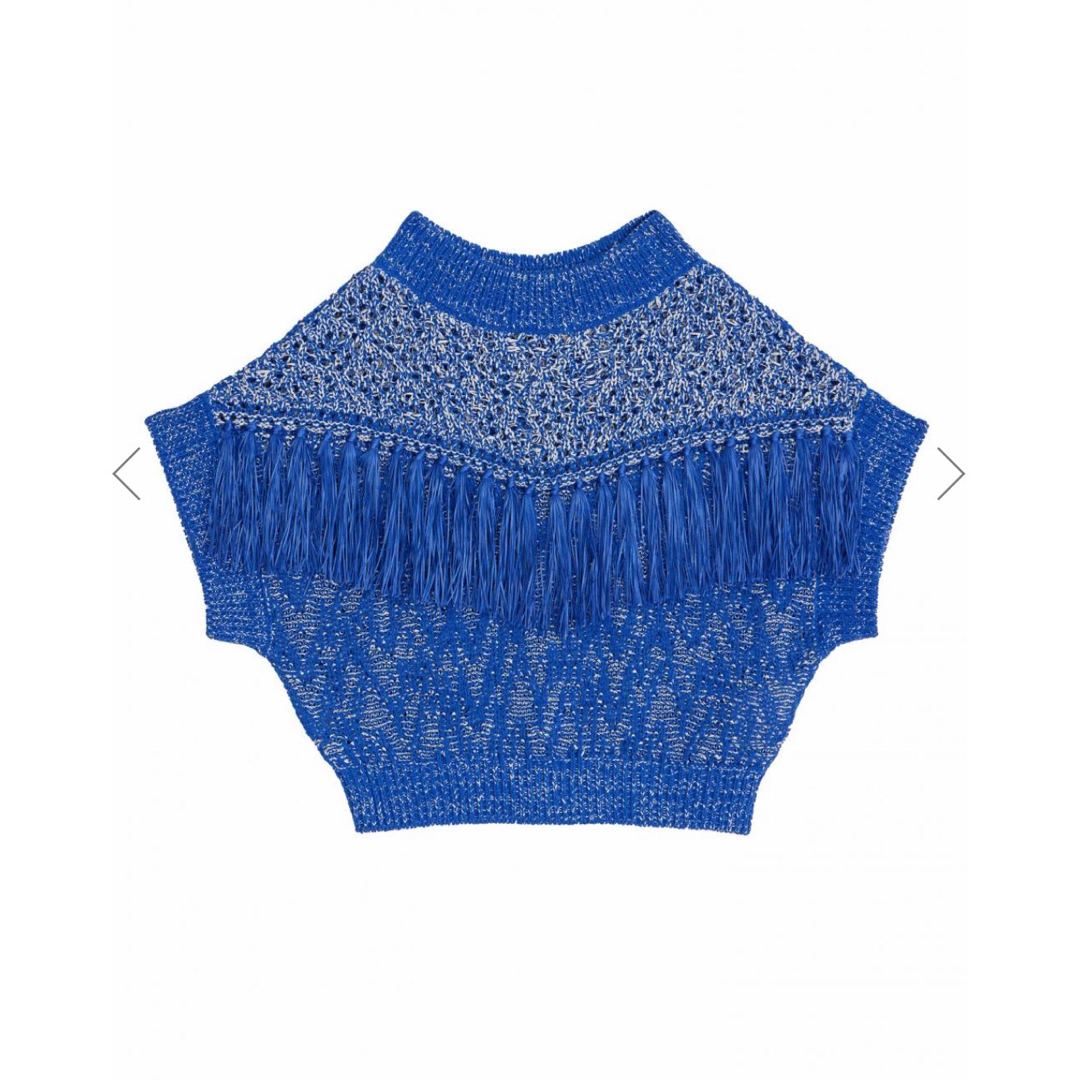 正規品) AMERI TASSEL COMPACT KNIT TOP - ニット/セーター