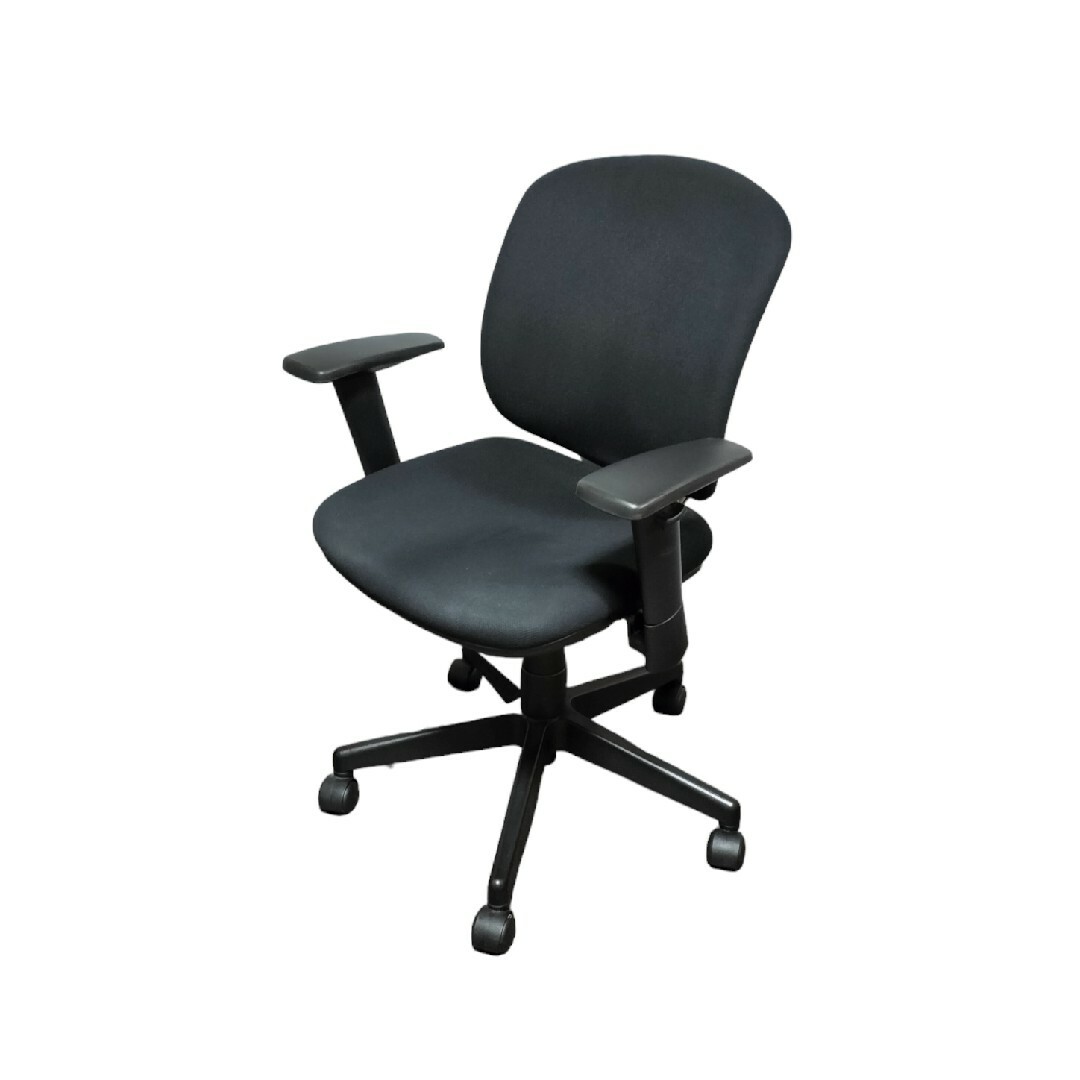 PLUS - PLUS プラス Presea 可動肘付きローバックチェア KC-K56SLの