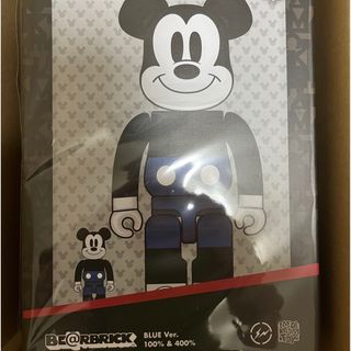 BE@RBRICK - ベアブリック フラグメント ミッキーマウス BLUE Ver.100