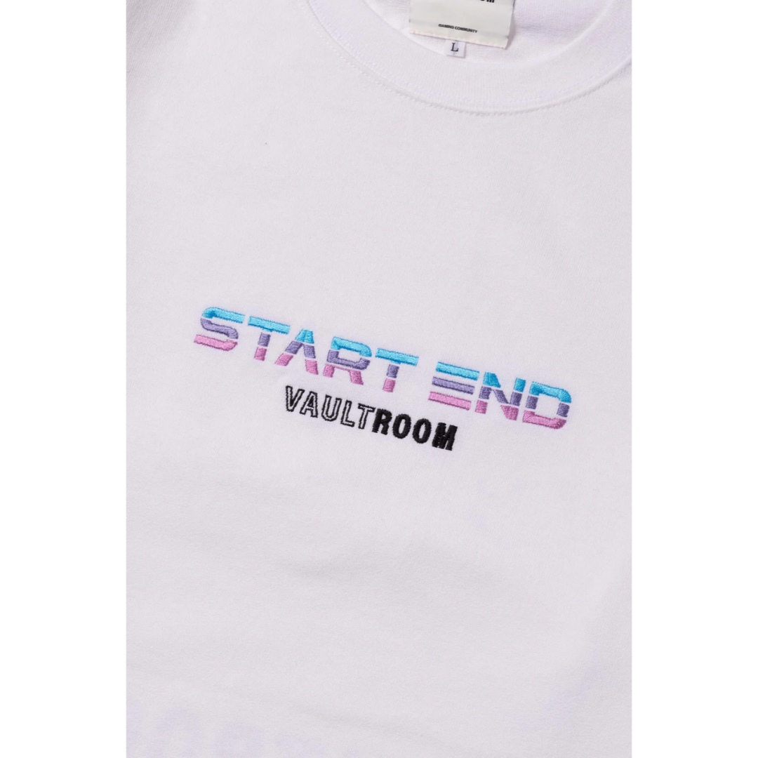 Vaultroom　STARTEND TEE / WHT L Size