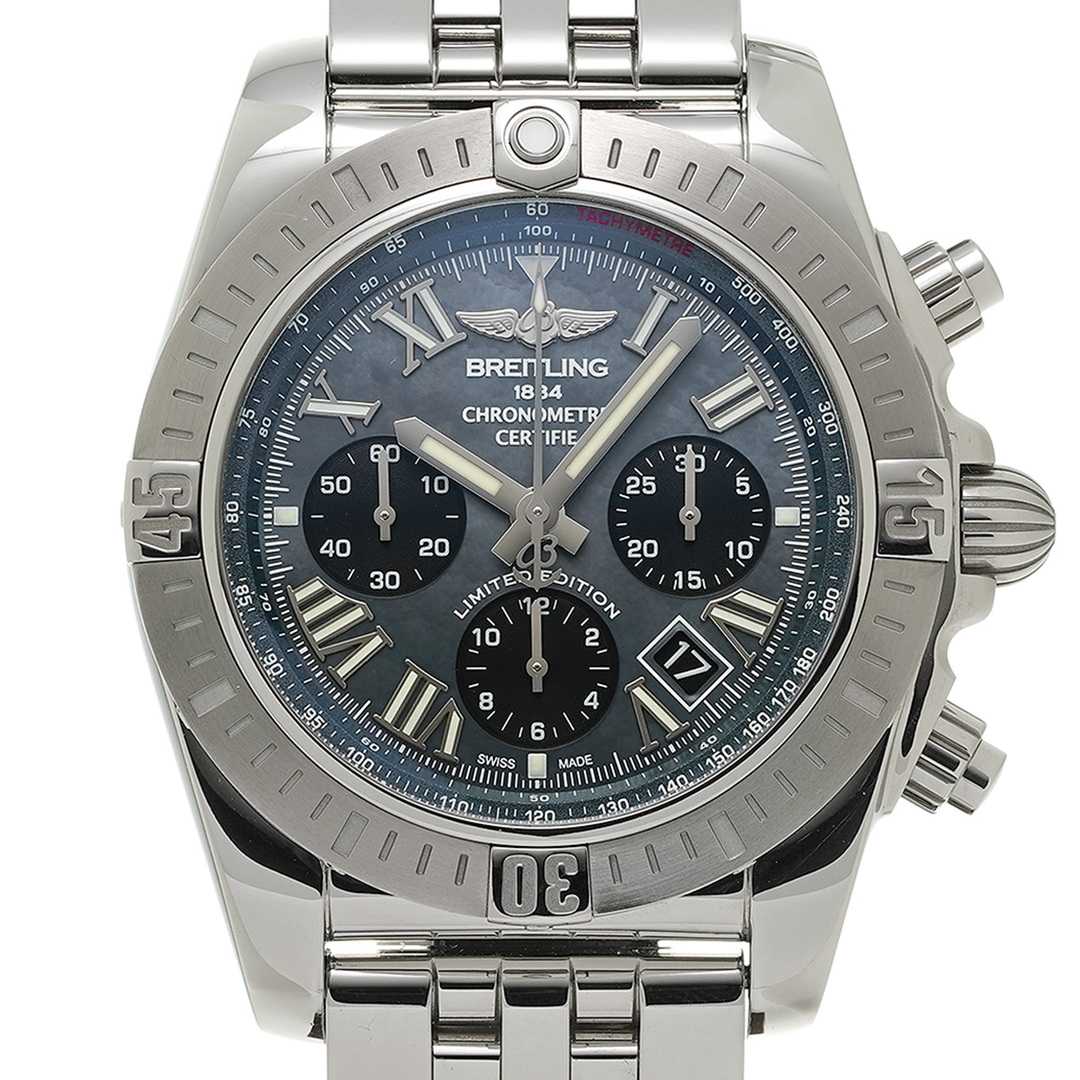 BREITLING(ブライトリング)の中古 ブライトリング BREITLING AB01153A1B1A1 ブラックシェル /ブラック メンズ 腕時計 メンズの時計(腕時計(アナログ))の商品写真