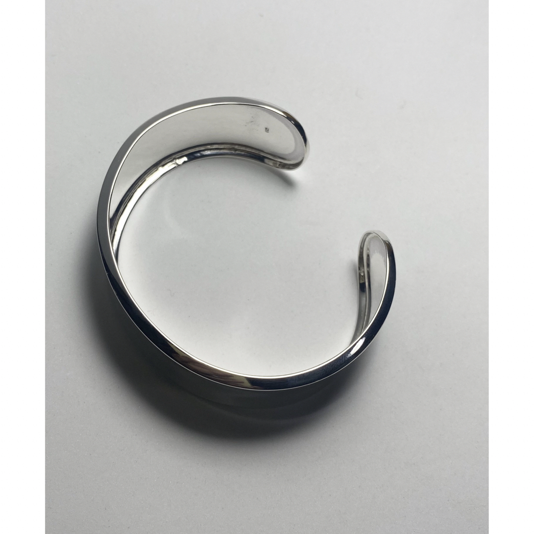 幅広平打ちシルバーバングル SILVER925ブレスレット幅20ミリ 7よ 幅広平打ちシルバーバングル SILVER925ブレスレット幅20ミリ 7よ